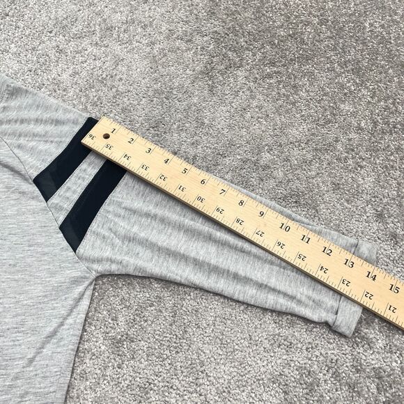 Disney Alice In Wonderland Graphic T-Shirt Womens XL Gray Long Sleeve Casual Tee - Picture 11 of 12